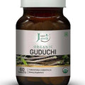 Just Jaivik Organic Guduchi (Giloy) Tablets - 600mg - 60 counts - Health N Wellness Shop
