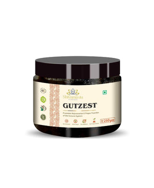 Shivamastu Ayurveda GUTZEST - Chyawanprash 250gm (0.55 lb) – Ayurvedic Herbal Jam with 52 Ayurvedic Herbs - Health N Wellness Shop