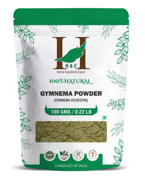 H&C Natural Gymnema Sylvestre Powder 100gm - Blood Sugar Balance & Metabolism Support - Health N Wellness Shop