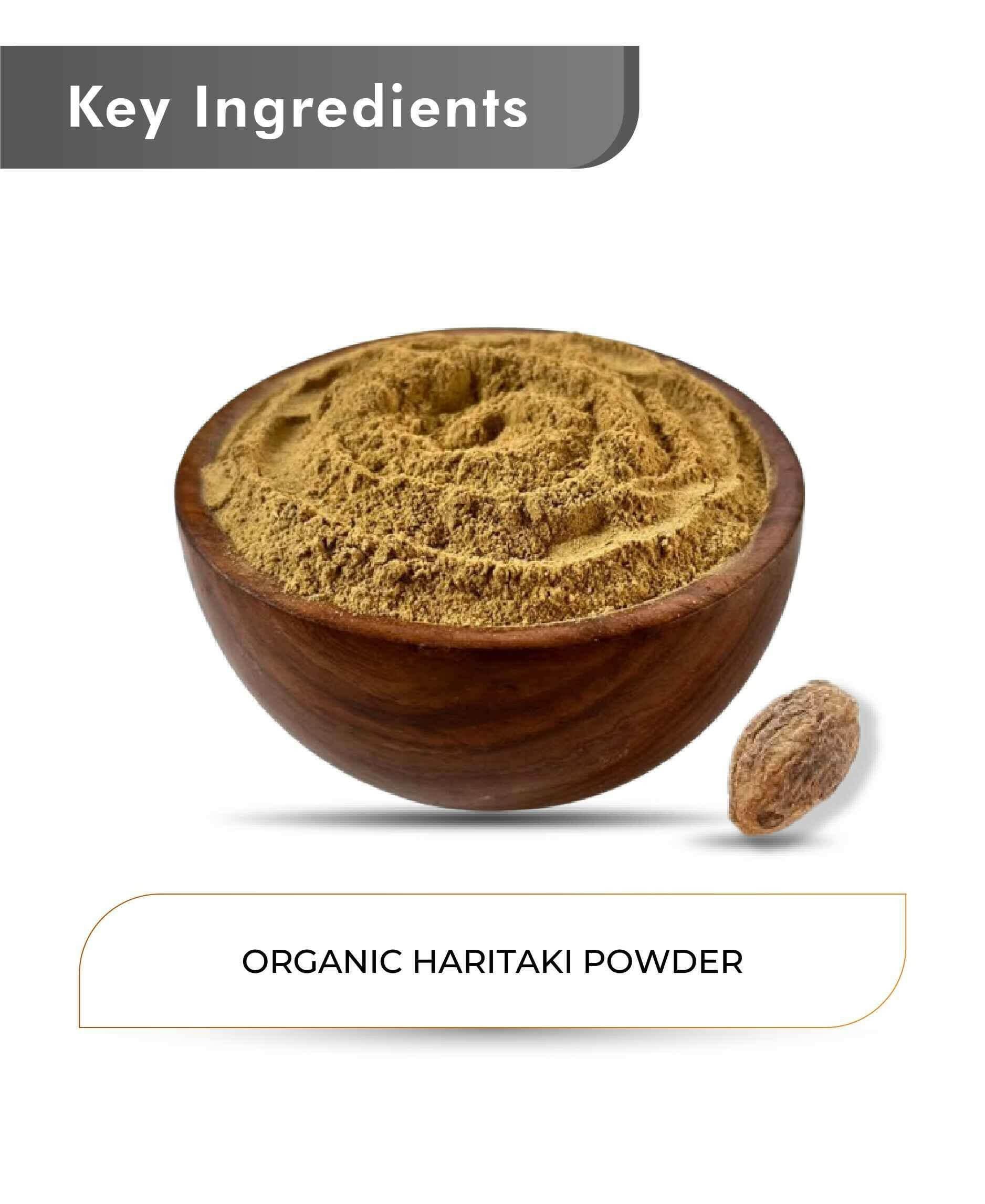 Just Jaivik Organic Haritaki Powder 100gm - Digestive Health - Health N Wellness Shop