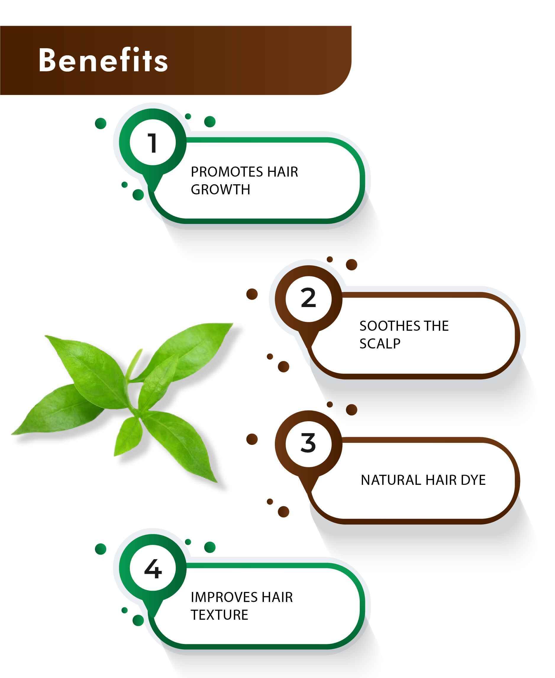 H&C Natural Henna Powder 100gm - Natural Hair Color & Conditioning - Health N Wellness Shop