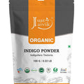 Just Jaivik Organic Indigo Powder 100gm - Natural Hair Dye - Health N Wellness Shop