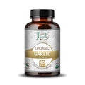 Just Jaivik Organic Garlic Caplets – Natural Heart Health & Immunity Support with 100% Organic Garlic - Health N Wellness Shop