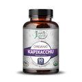 Just Jaivik Organic Kapikacchu Caplets - Natural Ayurvedic Mucuna Pruriens Supplement for Reproductive Health, Vitality & Nervous System Support - Health N Wellness Shop