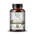 Just Jaivik Organic Vibhitaki Caplets - Herbal Detox & Digestive Supplement - Health N Wellness Shop
