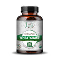 Just Jaivik Organic Wheatgrass Caplets – Natural Detox & Energy Boosting Superfood Supplement - Health N Wellness Shop