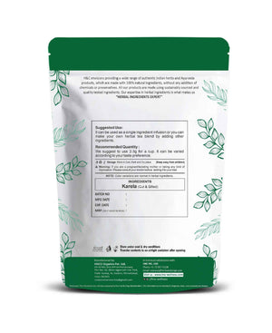 H&C Natural Karela (Bitter Gourd) Cut & Sifted 100gm - Blood Sugar & Detox Support - Health N Wellness Shop