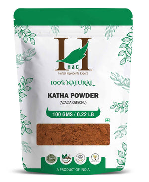 H&C Natural Katha Powder 100gm - Oral Health & Skin Wellness - Health N Wellness Shop