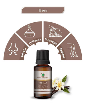 Korus Essential Vanilla Oil – Pure Aromatherapy Bliss - Health N Wellness Shop