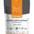 Just Jaivik Organic Licorice Root Powder 100gm - Mulethi for Skin & Digestion - Health N Wellness Shop