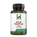Milk Thistle Capsules 500mg - 80% Silymarin Extract for Liver Support & Detox | 180 Veg Capsules - Health N Wellness Shop