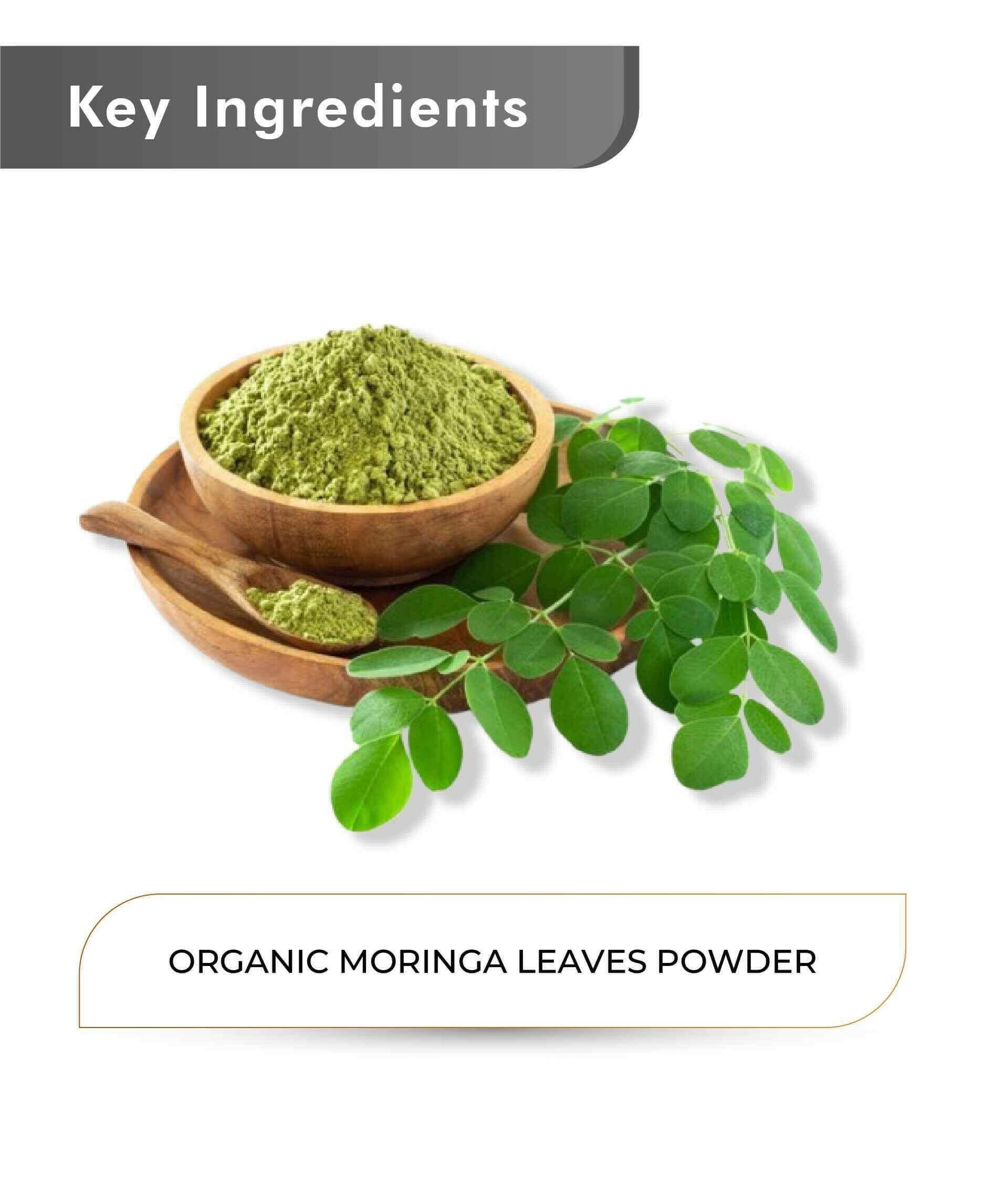 Just Jaivik Organic Moringa Powder 100gm - Energy & Immunity - Health N Wellness Shop