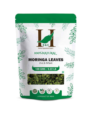 H&C Natural Moringa Leaves Cut & Sifted 100gm - Immunity & Energy Booster - Health N Wellness Shop