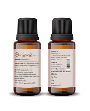 Korus Essential Vanilla Oil – Pure Aromatherapy Bliss - Health N Wellness Shop