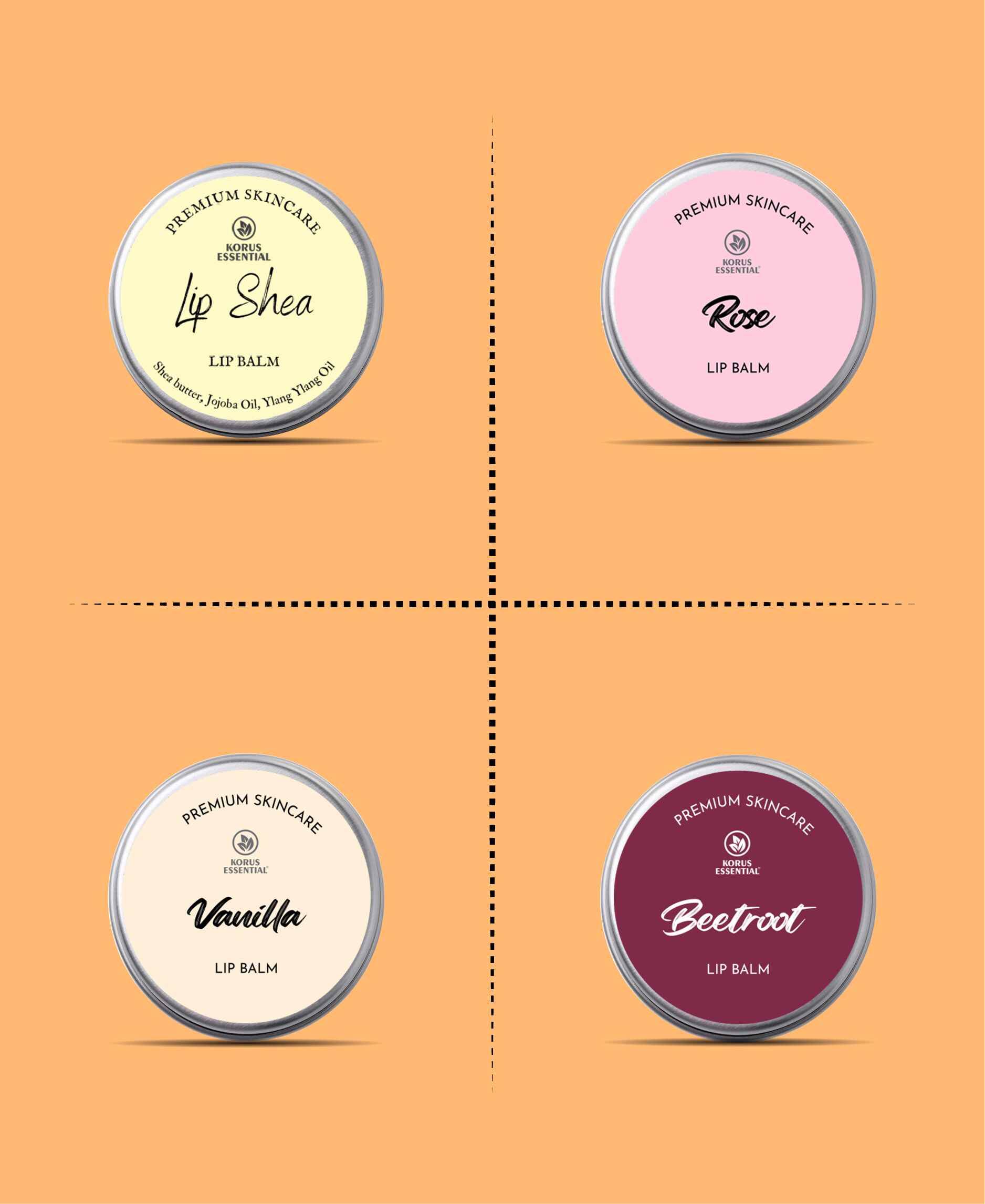 Korus Orange Lip Balm with Shea Butter 8g - Natural Lip Care - Health N Wellness Shop