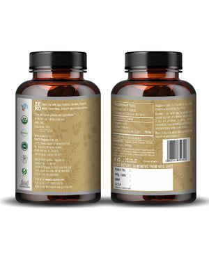 Just Jaivik Organic Garlic Caplets – Natural Heart Health & Immunity Support with 100% Organic Garlic - Health N Wellness Shop