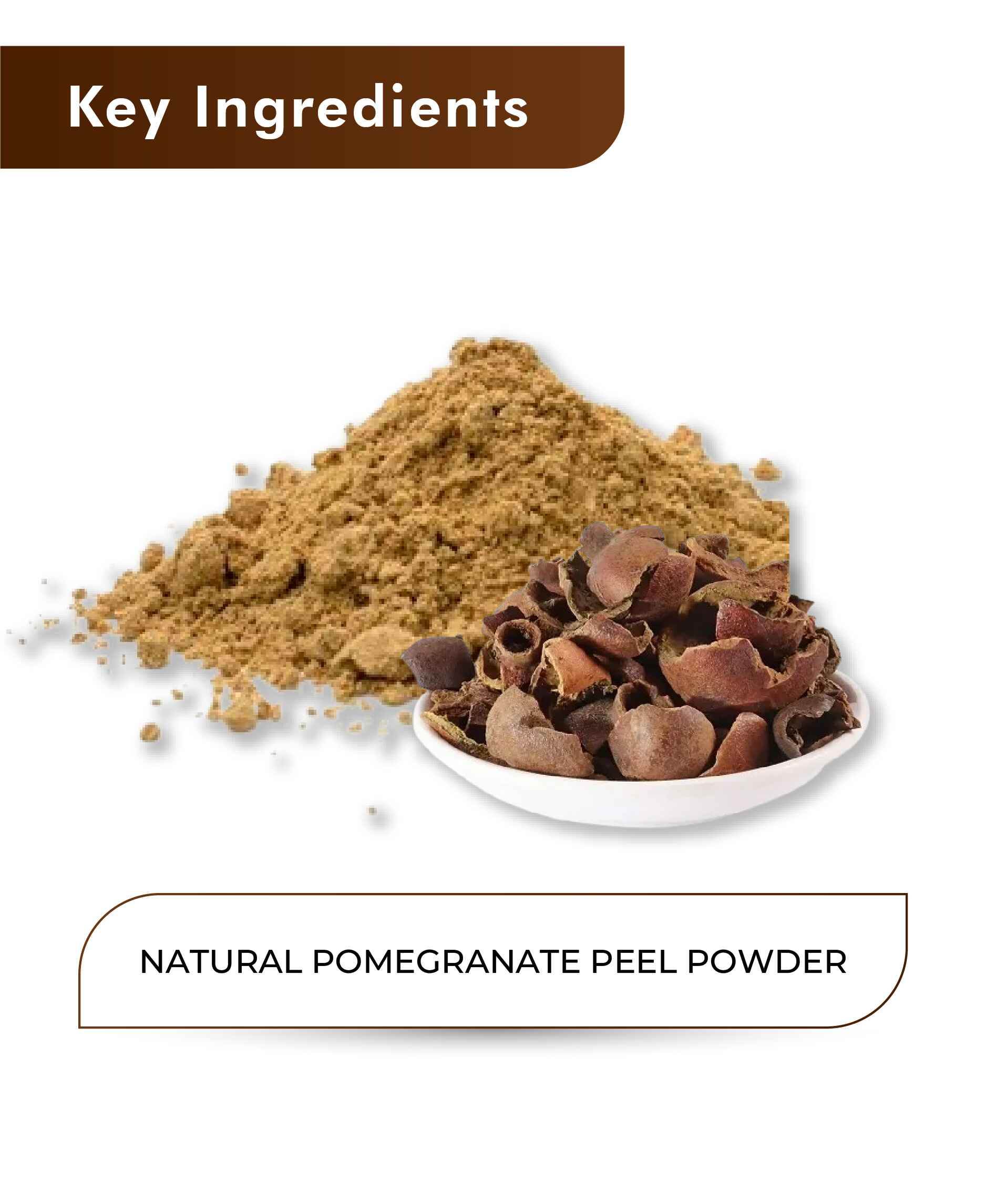H&C Natural Pomegranate Peel Powder 100gm - Antioxidant - Rich for Radiant Skin & Wellness - Health N Wellness Shop