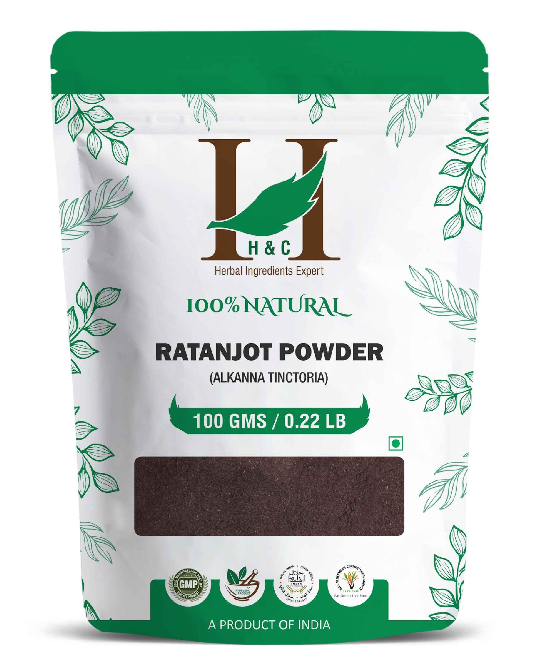 Natural Ratanjot Powder for Hair Growth & Skin Care | 100% Pure Alkanet Root - Health N Wellness Shop