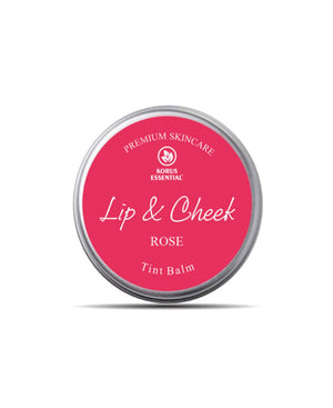 Korus Rose Lip & Cheek Tint Balm 8gm - Natural Rosy Glow - Health N Wellness Shop
