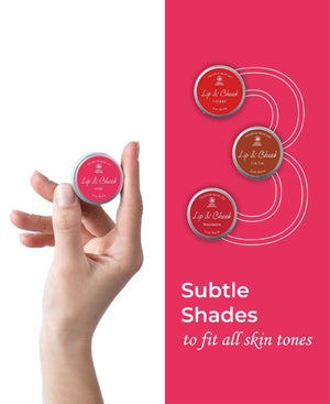 Korus Rose Lip & Cheek Tint Balm 8gm - Natural Rosy Glow - Health N Wellness Shop