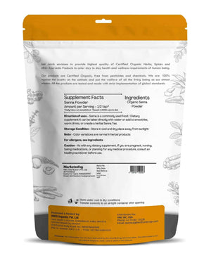 Just Jaivik Organic Senna Powder 100gm - Digestive Relief - Health N Wellness Shop