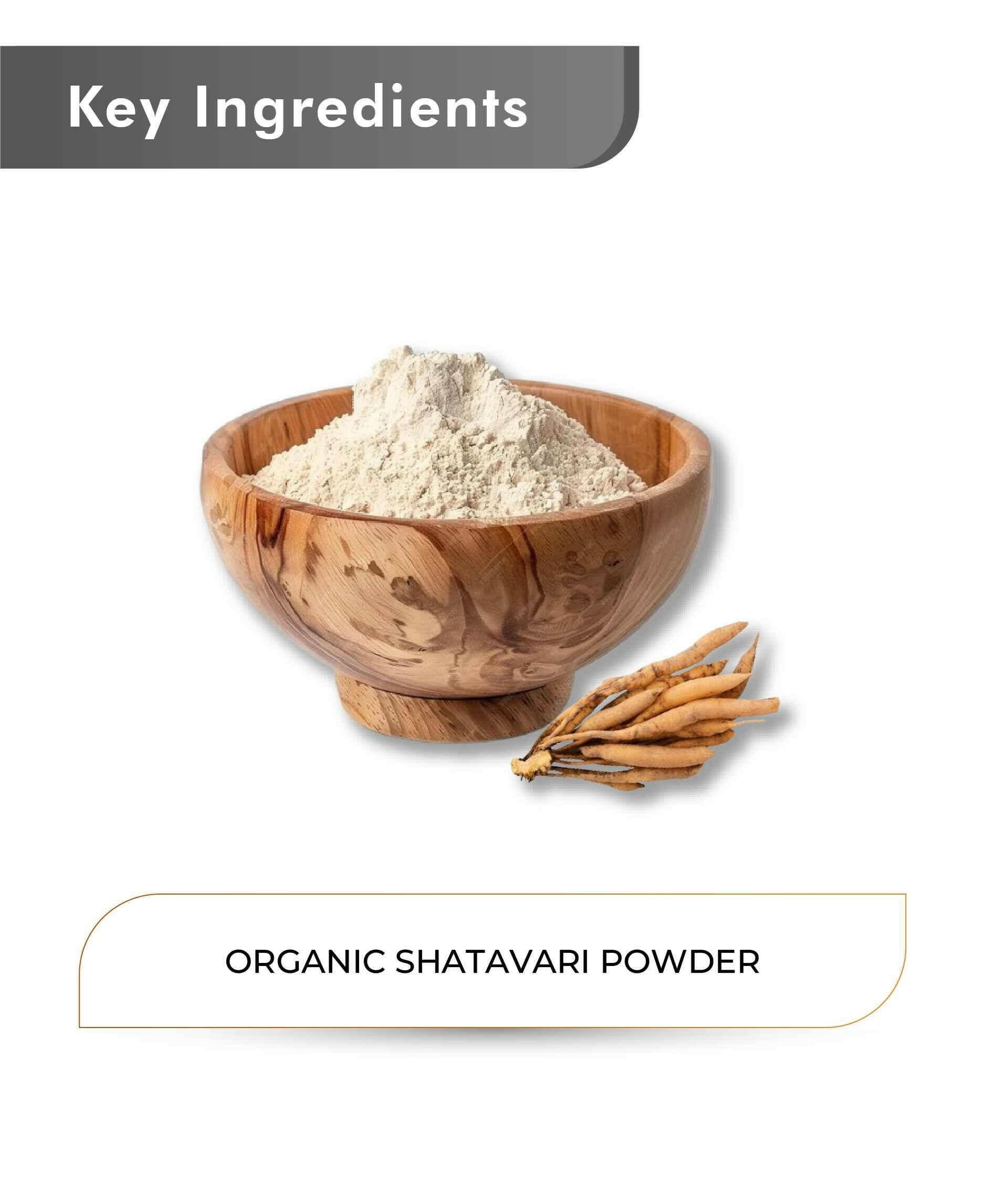 Just Jaivik Organic Shatavari Powder 100g - Women's Wellness - Health N Wellness Shop