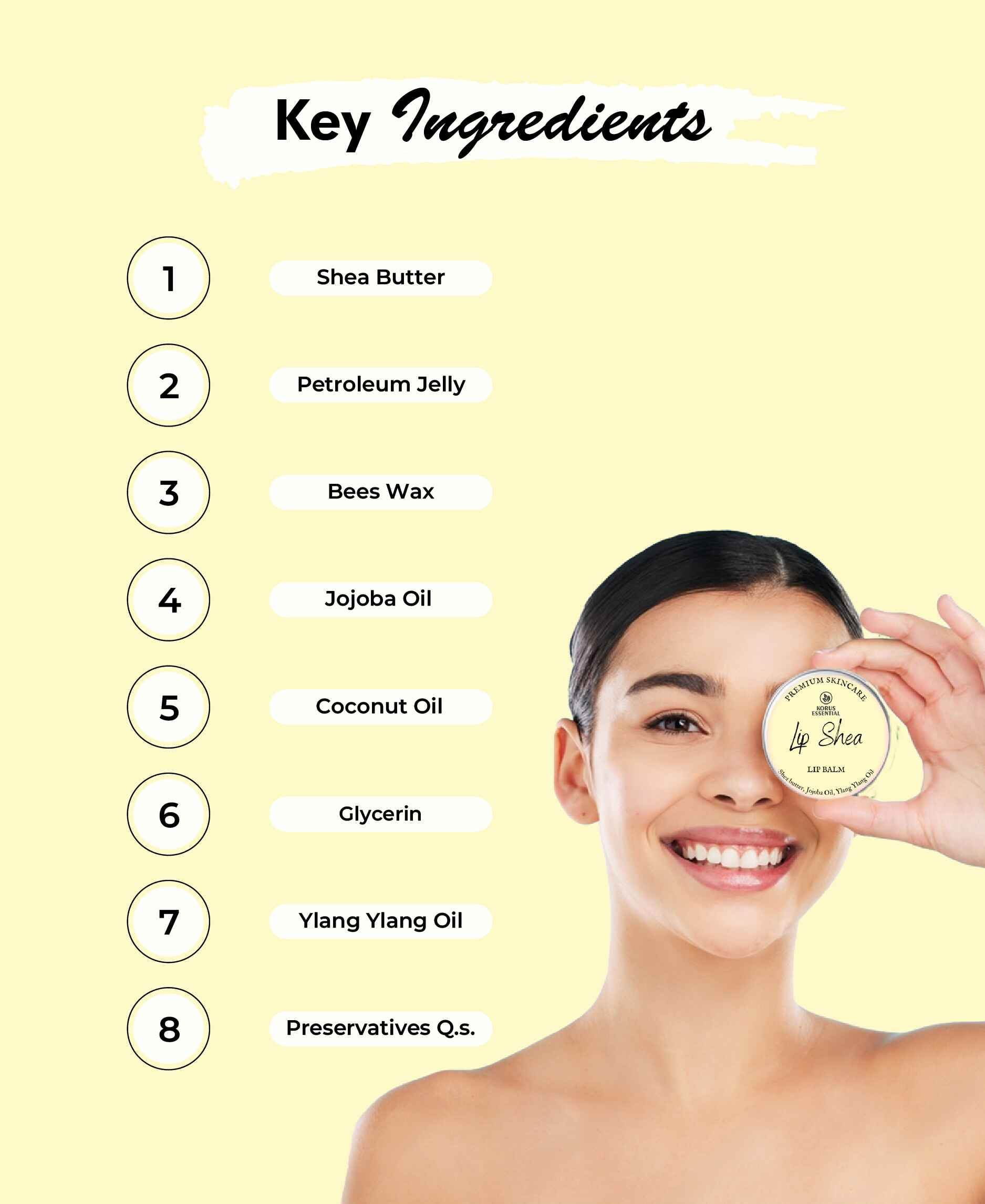 Korus Essential Lip Shea Lip Balm - 8gm - Health N Wellness Shop
