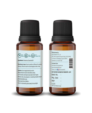 Korus Essential Rosemary Oil — Pure Therapeutic Grade for Hair, Skin & Aromatherapy - Health N Wellness Shop
