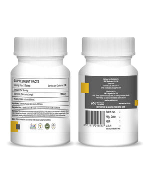 H&C Natural Turmeric Tablet 350mg - Joint Health & Immunity Support - Health N Wellness Shop