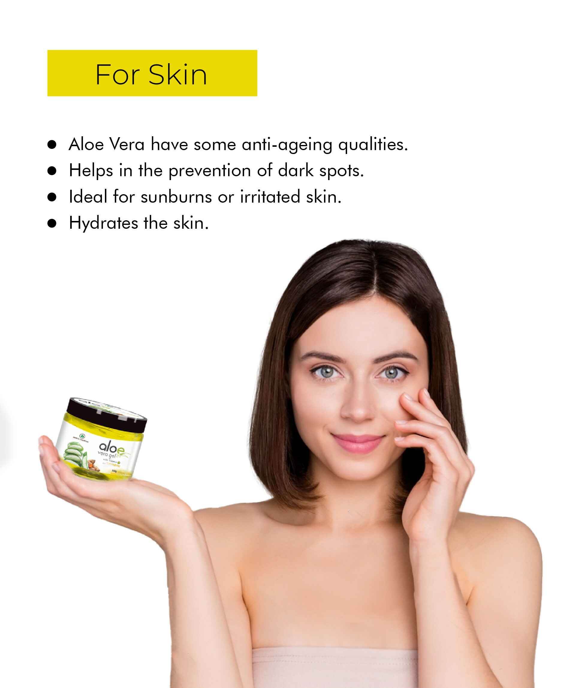 Korus Essential Aloe Vera Gel with Turmeric & Vitamin E 200g - Hydrating Face & Body Moisturizer - Health N Wellness Shop