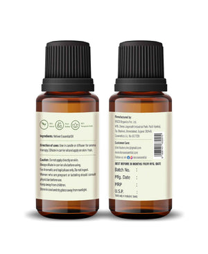 Korus Essential Vetiver Oil – Calming & Skin - Nourishing Oil - Health N Wellness Shop