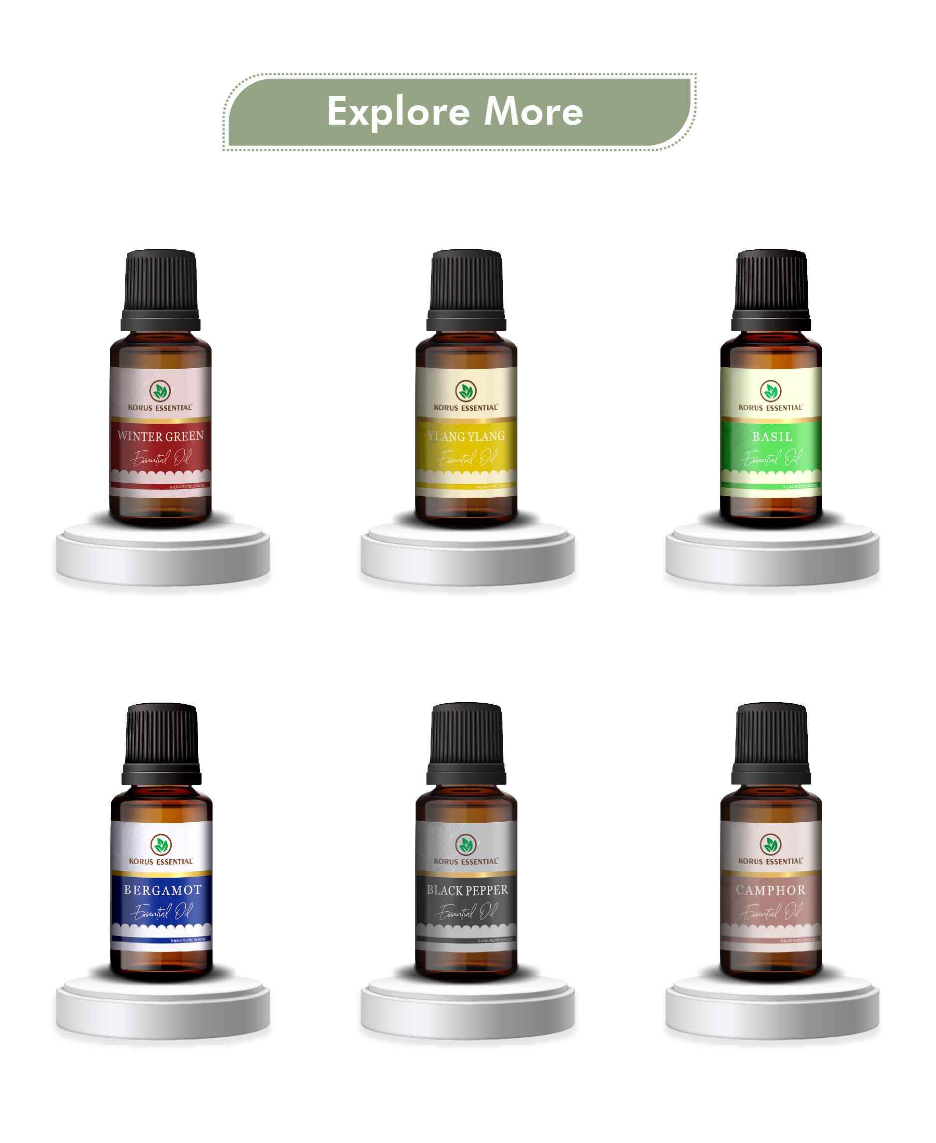 Korus Essential Vetiver Oil – Calming & Skin - Nourishing Oil - Health N Wellness Shop