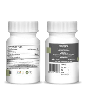 H&C Natural Vibhitaki Tablet 350mg - Detox & Respiratory Support - Health N Wellness Shop