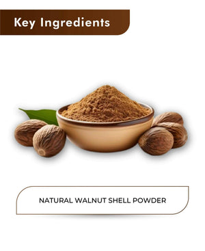 H&C Natural Walnut Shell Powder 100gm - Natural Exfoliant - Health N Wellness Shop