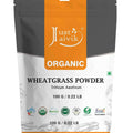 Just Jaivik Organic Wheatgrass Powder 100gm - Detox & Immunity - Health N Wellness Shop
