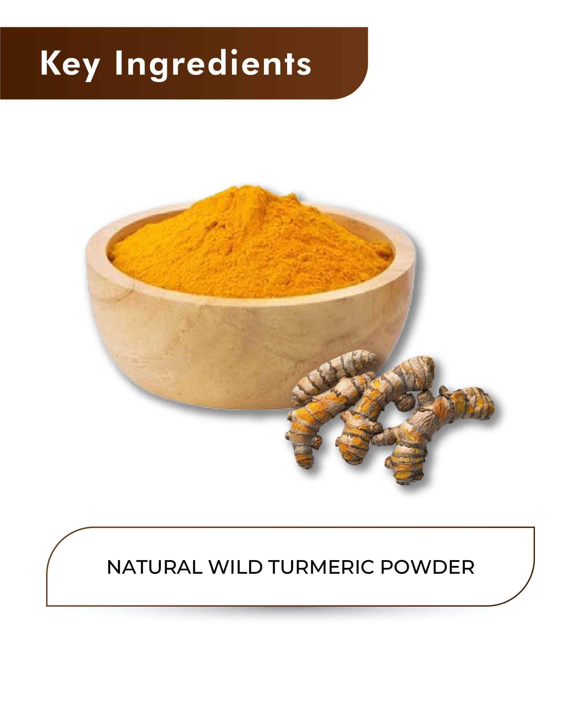 H&C Natural Wild Turmeric Powder 100gm - Radiant Skin & Acne Care - Health N Wellness Shop