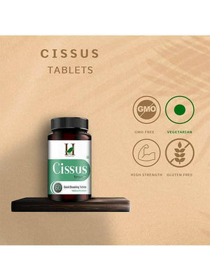Cissus Quadrangularis Extract Tablets for Bone & Joint Health | 225mg Quick Dissolving | 60 Count - Health N Wellness Shop