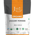 Just Jaivik Organic Jaggery Powder 100gm - Natural Sweetener - Health N Wellness Shop