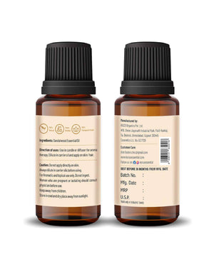 Korus Essential Sandalwood Oil – 100% Pure Therapeutic Grade Indian Sandalwood Essential Oil for Aromatherapy, Skin Care & Relaxation - Health N Wellness Shop